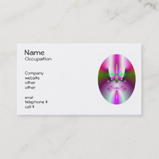 Champagne Glass Business Cards