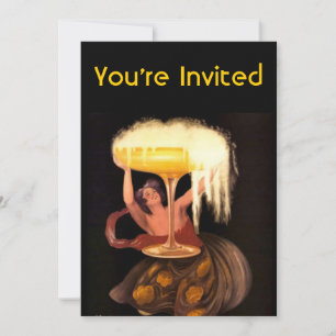 Champagne Glass Invitation