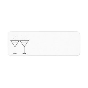 "Champagne Glasses" Labels