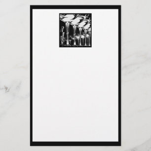 Champagne Glasses Stationery