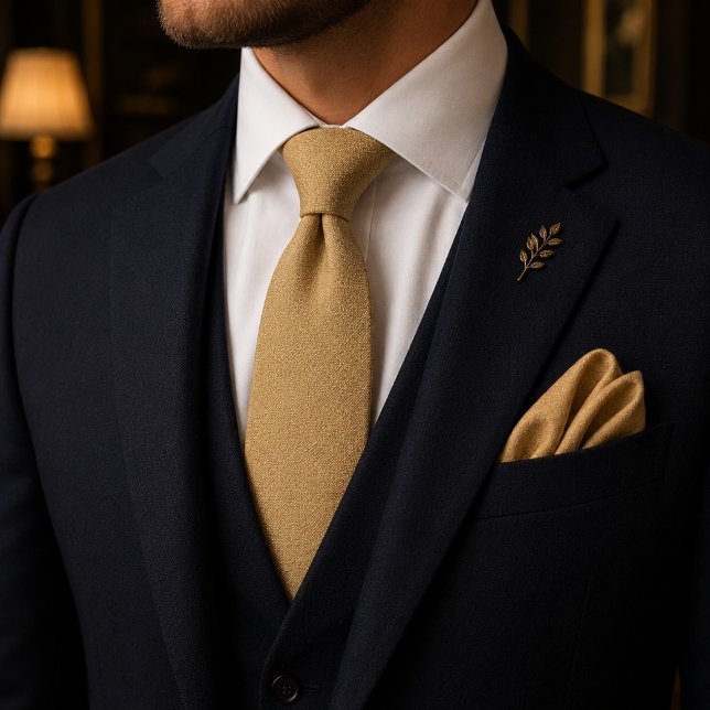 Champagne Gold Quiet Luxury Tie (Creator Uploaded)