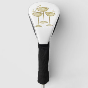 Champagne  golf head cover