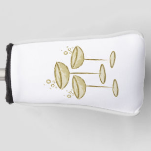 Champagne  golf head cover