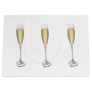 Champagne Hearts Gift Bag