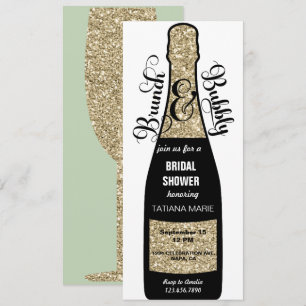 Champagne Invitations   Brunch Bridal Shower