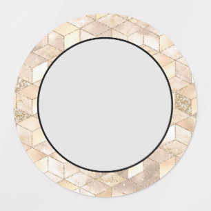 Champagne Light Brown Small Square Decorative