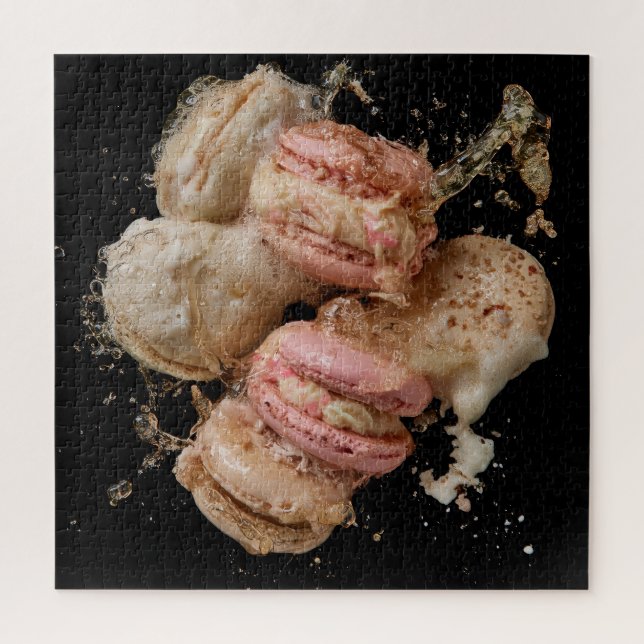 Champagne & Macarons Jigsaw Puzzle (Vertical)
