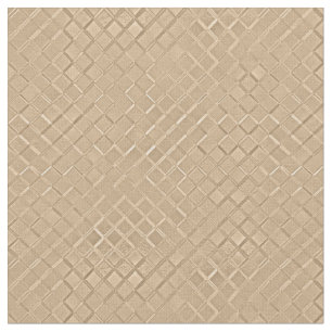 Champagne Metallic Diamond Patterns Fabric