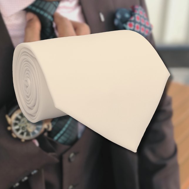 Champagne Metallic Solid Colour | Classic | Elegan Tie (Creator Uploaded)