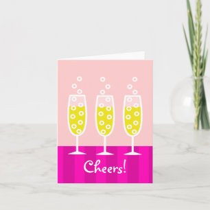 Champagne Notecard
