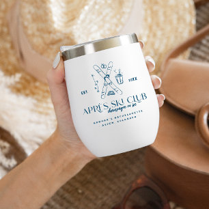 Champagne on Ice Après Ski Winter Bachelorette