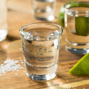 Champagne on Ice   Après Ski Winter Bachelorette Shot Glass