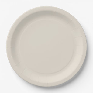Champagne Paper Plate
