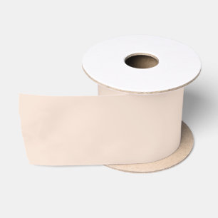 Champagne pink Plain Solid Colour Satin Ribbon