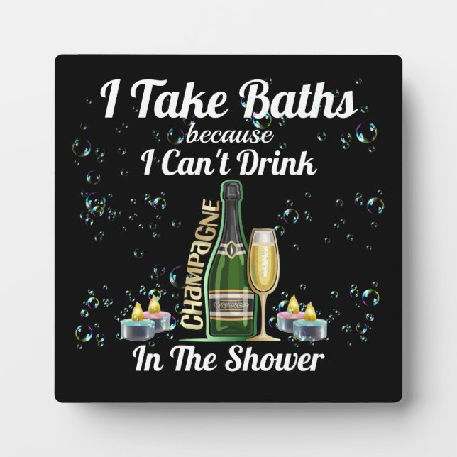 CHAMPAGNE  Plaque (Front)