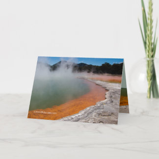 Champagne Pools Card