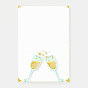"Champagne" Post-it Notes