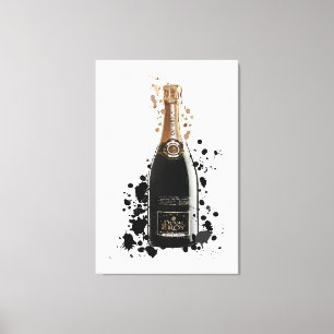 Champagne print