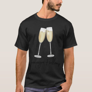 Champagne Problems Clink Glasses T-Shirt
