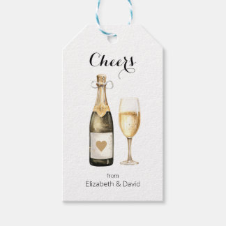 Champagne Prosecco Lover Cheers to You  Gift Tags