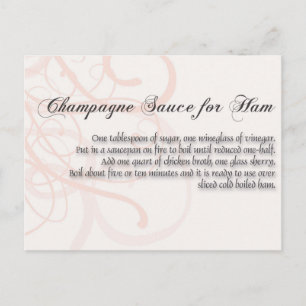 Champagne Sauce for Ha, Postcard