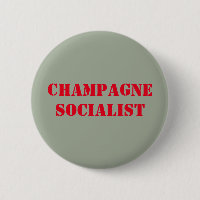 Champagne socialist badge