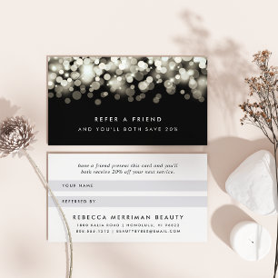 Champagne Spark Referral Card