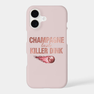 Champagne Taste Killer Dink -Pink Pickleball Phone