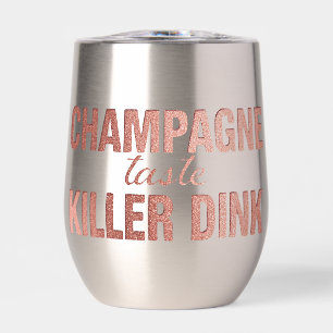 Champagne Taste Killer Dink   Rose Pink Pickleball