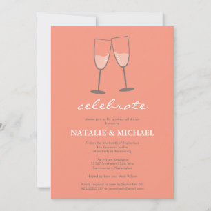 Champagne Toast Invitation