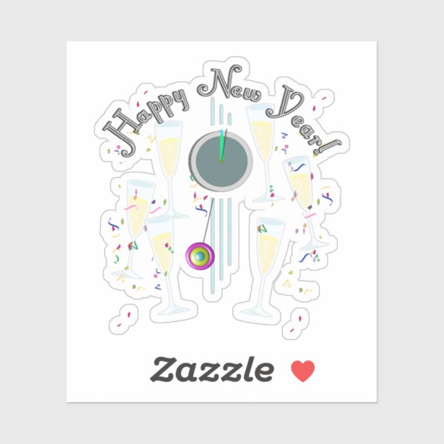 Champagne Toast New Years Eve (Sheet)