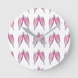 **CHAMPAGNE TOAST TO YOU** CLOCK