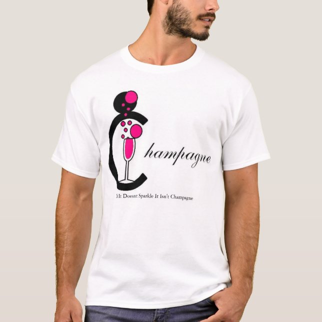 Champagne Wishes T-Shirt (Front)