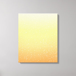 Champagne with Tiny Bubbles Background Art Canvas Print