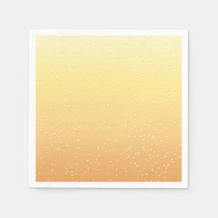 Champagne with Tiny Bubbles Background Art Napkin