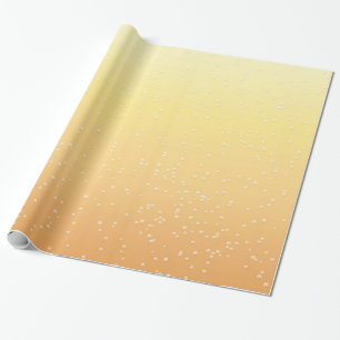 Champagne with Tiny Bubbles Background Art Wrapping Paper
