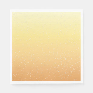 Champagne with Tiny Bubbles Napkin