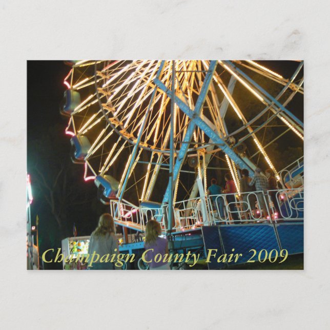 Champaign County Fair 2009 Postcard (Front)