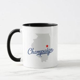 Champaign Illinois IL Shirt Mug