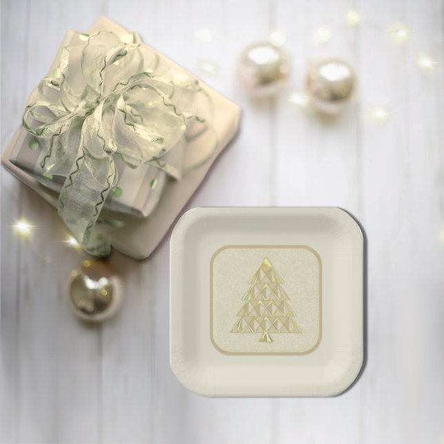 Champaign Joyoux Noel Paper Plate (Creator Uploaded)