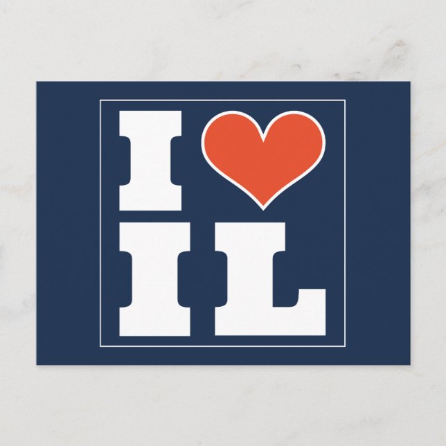 Champaign Urbana (IL) Tailgate Invitation Postcard (Front)