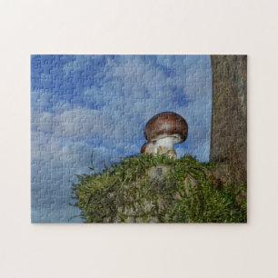 Champignons mit blauem Himmel Jigsaw Puzzle