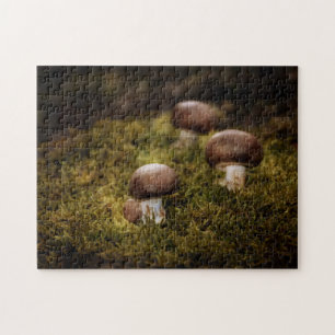 Champignons on Moos Jigsaw Puzzle