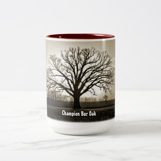Champion Bur Oak Tree Mug (Center)