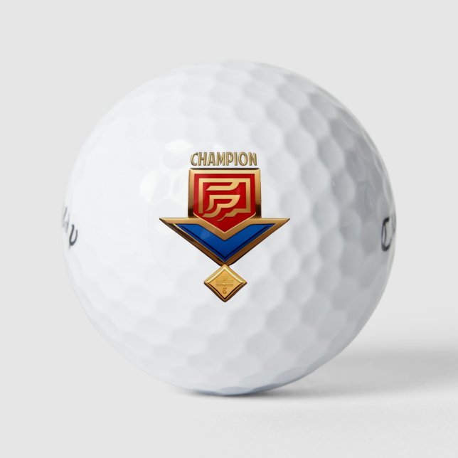 Champion Callaway Warbird Golf Balls (Front)