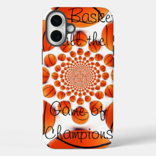 Champion Court Vision:  Basketball Game of Champs iPhone 16 Plus Case