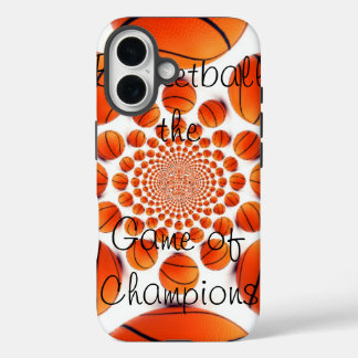 Champion Court Vision: Basketball Game of Champs iPhone 16 Case
