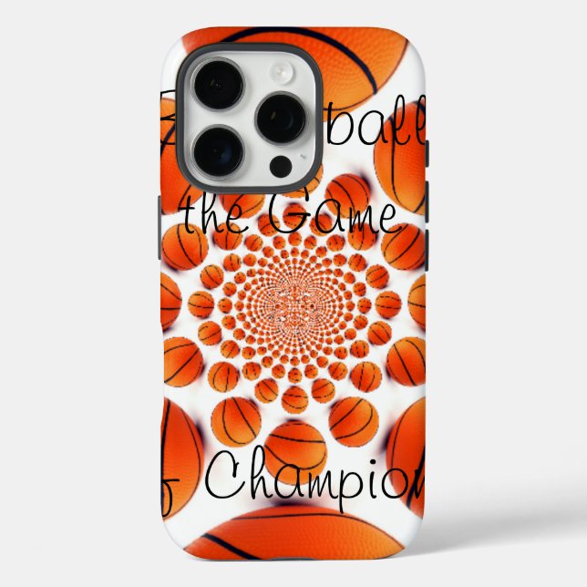 Champion Court Vision:  Basketball Game of Champs Case-Mate iPhone Case (Back)