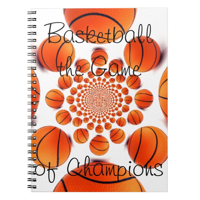 Champion Court Vision:  Basketball Game of Champs Notebook (Front)