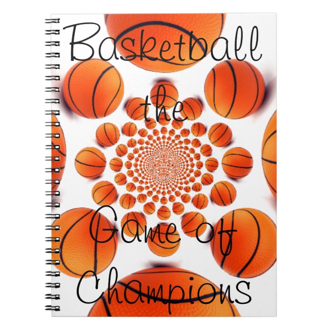 Champion Court Vision:  Basketball Game of Champs Notebook (Front)
